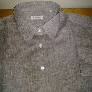 Men's L'Ancora 100% Italian Linen XL Shirt